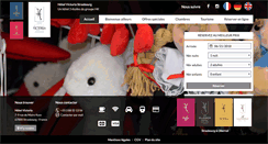 Desktop Screenshot of hotelvictoriastrasbourg.com