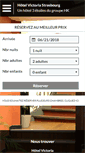 Mobile Screenshot of hotelvictoriastrasbourg.com